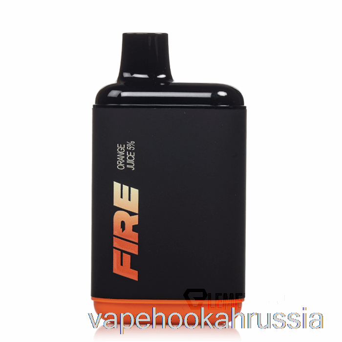 Vape Russia Fire Xl 6000 одноразовый апельсиновый сок